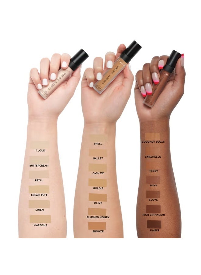 LAWLESS BEAUTY Conseal the Deal Lightweight Concealer - Blushed Honey - Image 4