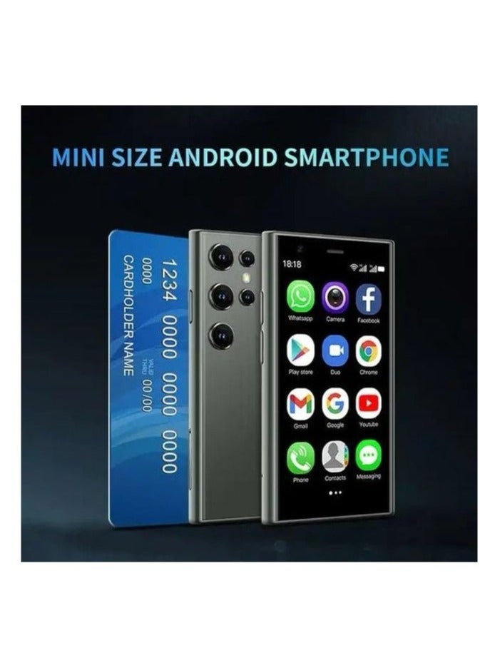 IAF S24 Pro Super Mini Mobile Phone Android Quad Core Black, Mobile Mini Smartphone Ultra Small Pocket Student Children Men and Women 16 GB RAM 512 GB ROM - Image 3