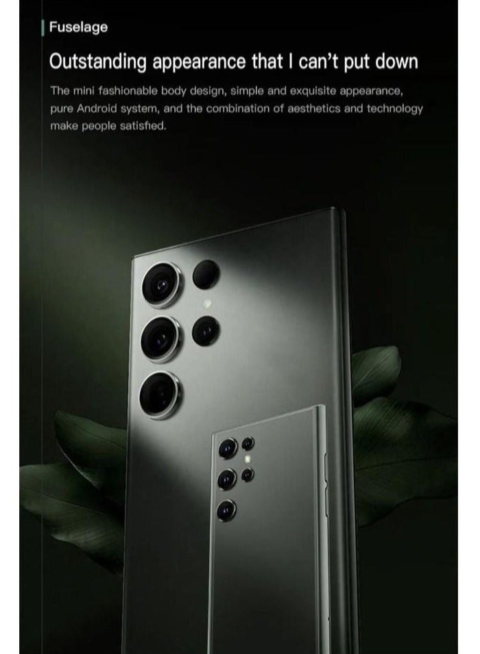 IAF S24 Pro Super Mini Mobile Phone Android Quad Core Black, Mobile Mini Smartphone Ultra Small Pocket Student Children Men and Women 16 GB RAM 512 GB ROM - Image 5
