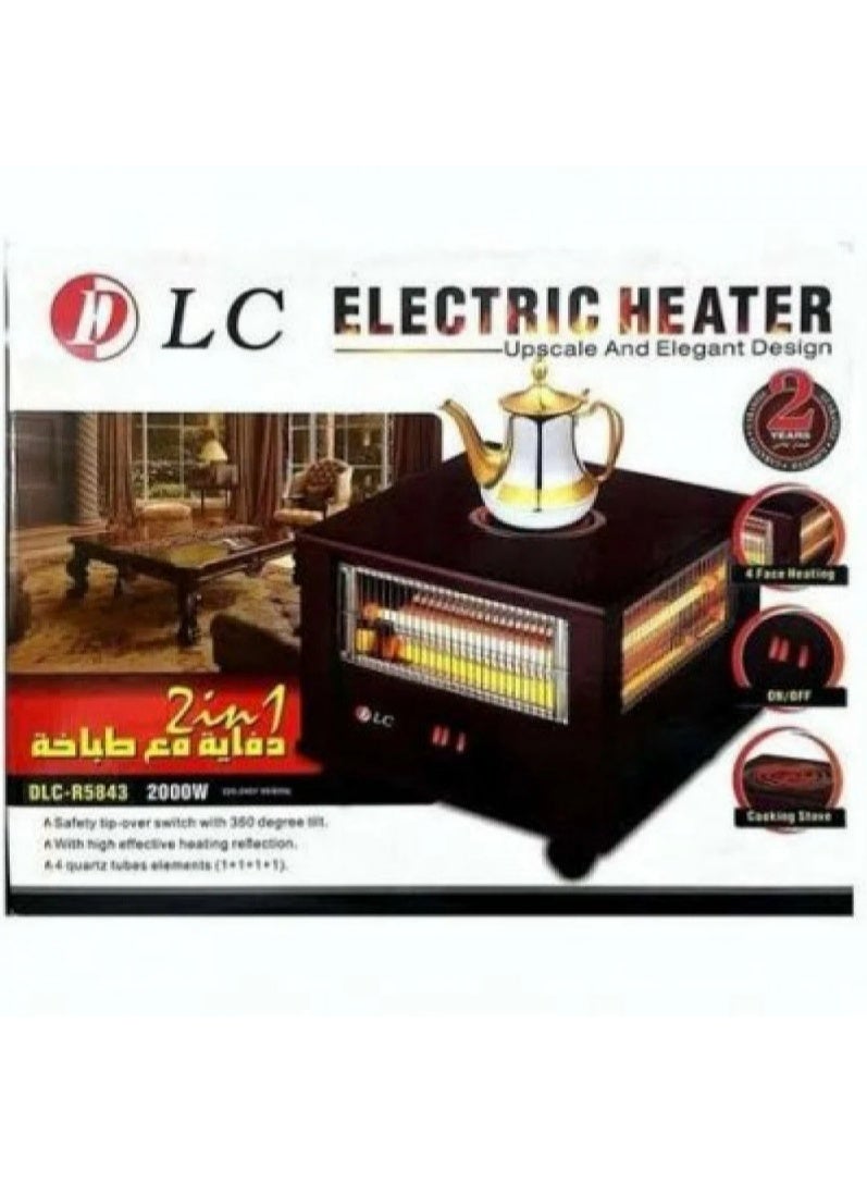 LC Heater with electric stove R5843 - Image 1