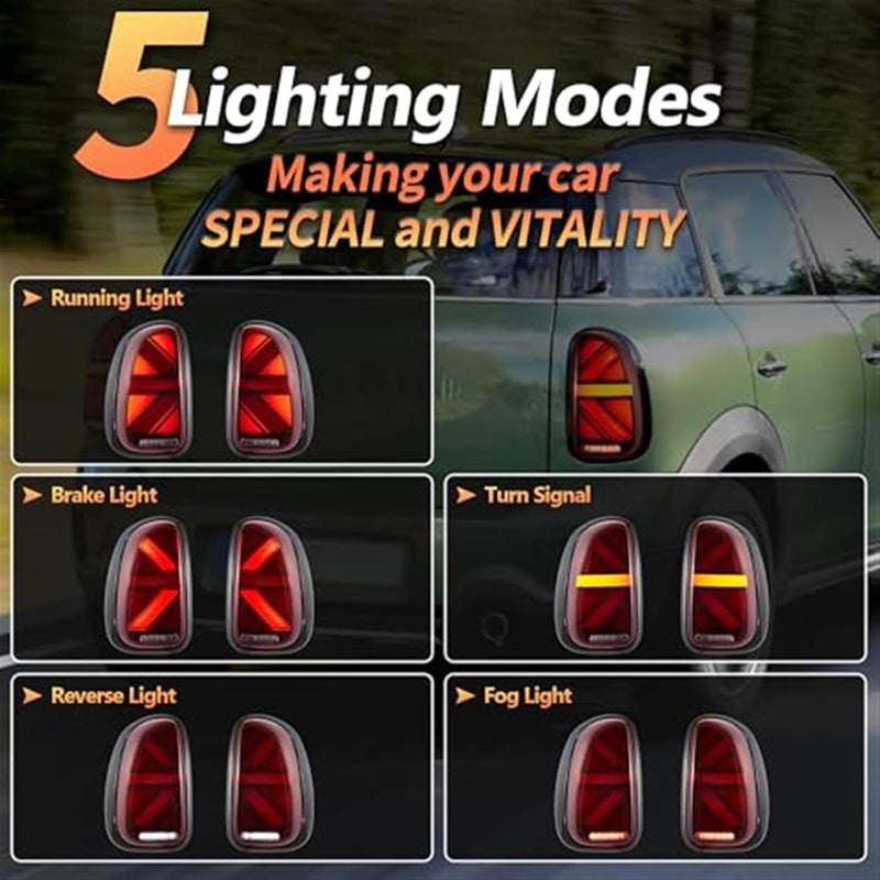 DEMULAX Rear Tail Lights for MINI Countryman R60 - Image 4