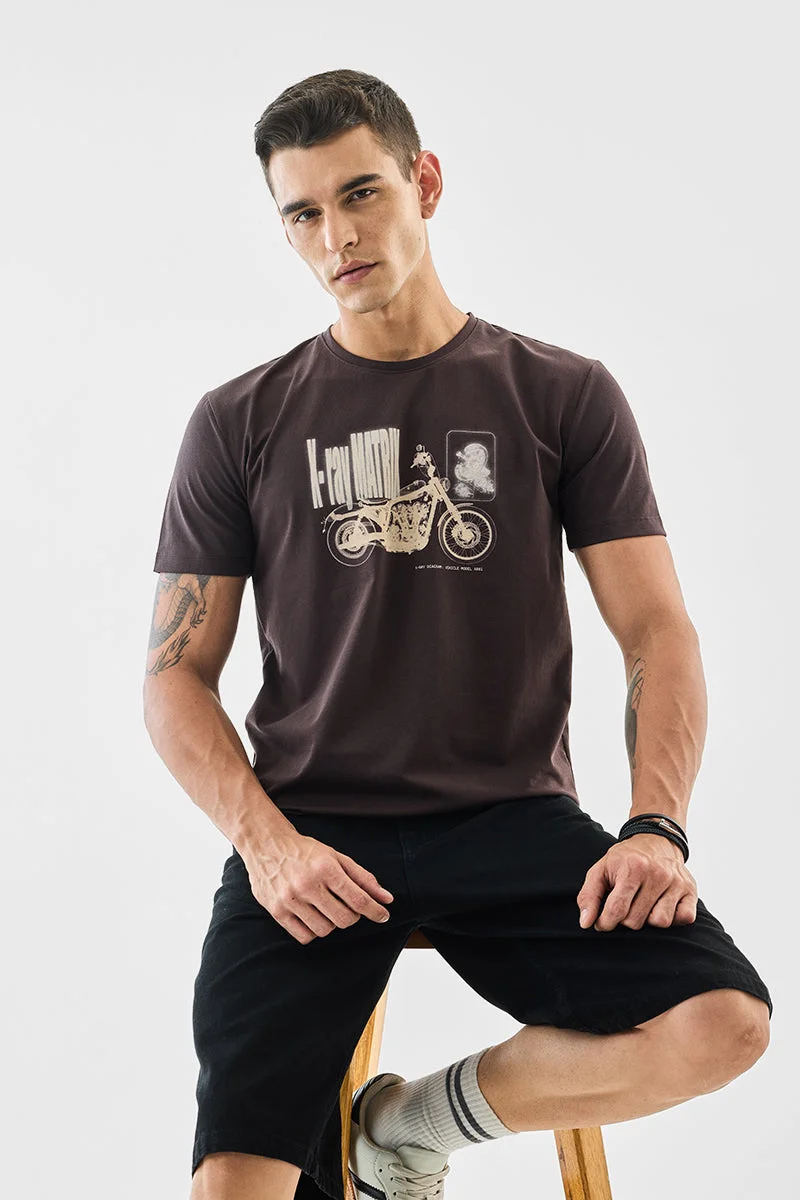 SNITCH K-Ray Matrix Regular Fit T-Shirt