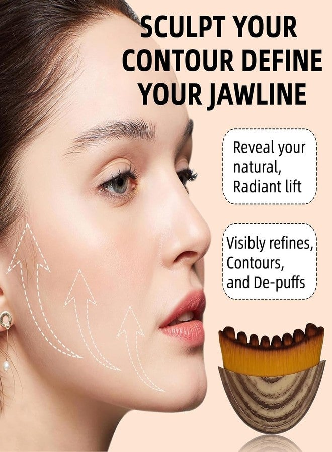 Wrixty Facial Lymphatic Drainage Brush – Deep Cleansing & Contouring Face Tool – Soft Bristle Skin Massage Brush for Glow, Tightening & Detox - Image 5