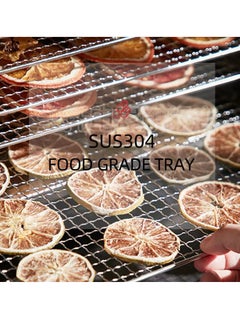 ET-LIFE 8 Layer Food Dehydrator Machine, Stainless Steel, Dryer for Herb, Meat, Beef, Fruit and Vegetables, Digital Adjustable Timer and Temperature Control, Over Heat Protection  - Image 5