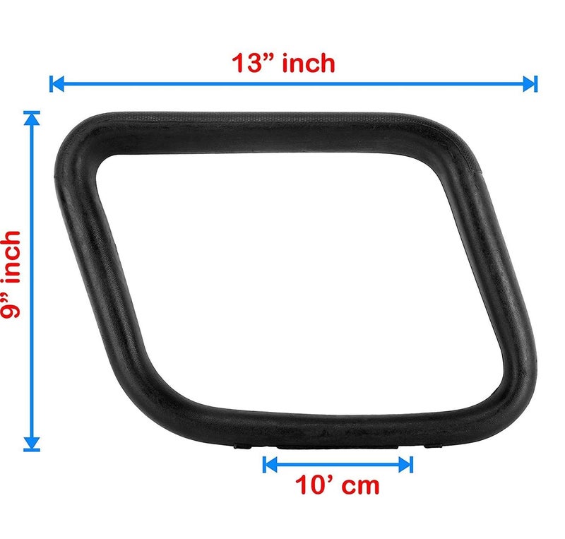 IYB 10 CM PU Black Computer Chair Handle with one Wrench and 4 Bolt for All revolving ChairComputer Chairs Office Chairs etc - Image 3