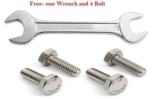 IYB 10 CM PU Black Computer Chair Handle with one Wrench and 4 Bolt for All revolving ChairComputer Chairs Office Chairs etc - Image 5
