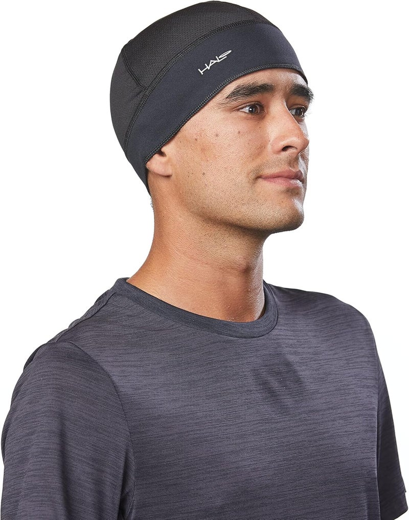 Halo Headbands Halo Headband Skull Cap - High Performance Sweat-Wicking Cap for Men and Women, Black - Image 2