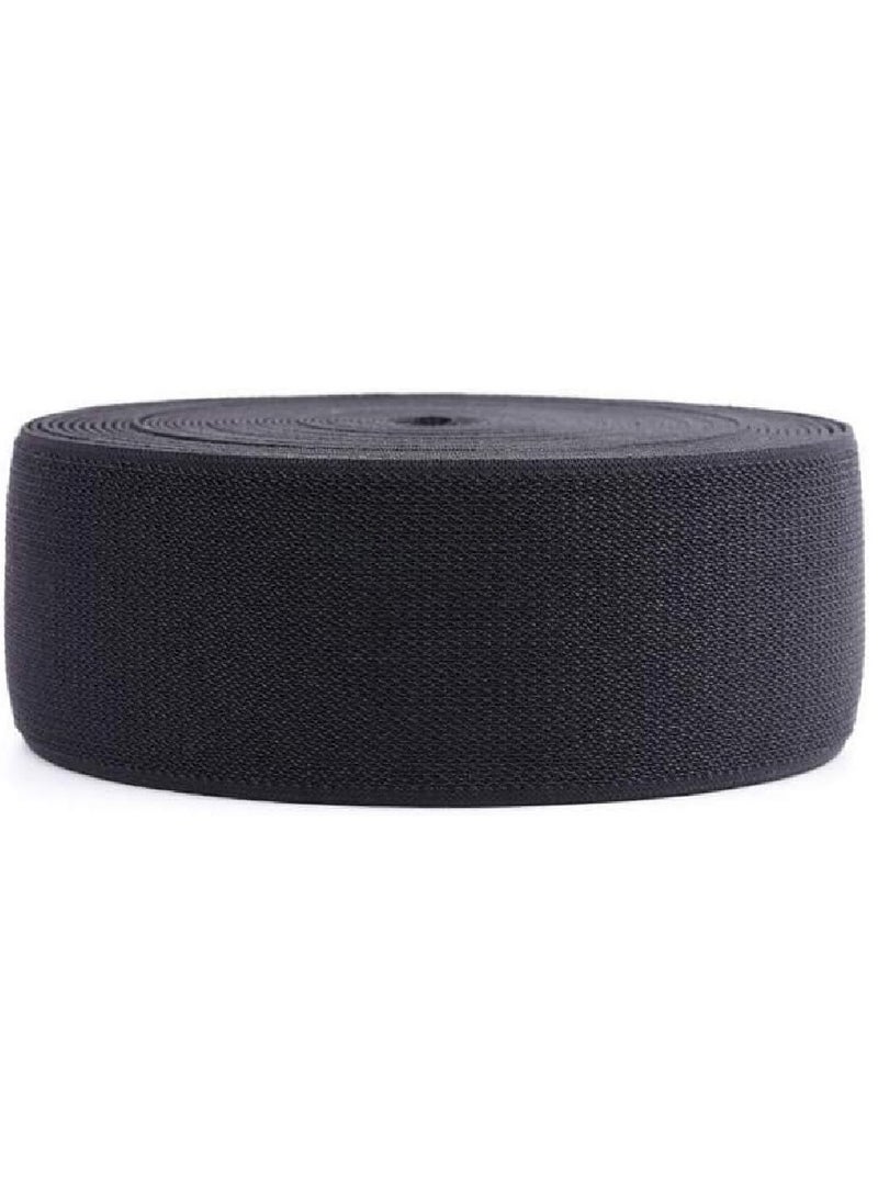 Generic Black clothes elastic, 5 meters, 2 cm wide  - Image 2