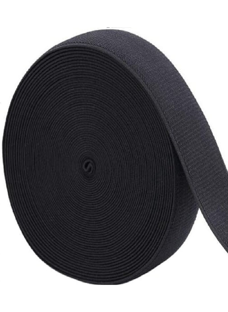 Generic Black clothes elastic, 5 meters, 2 cm wide  - Image 4