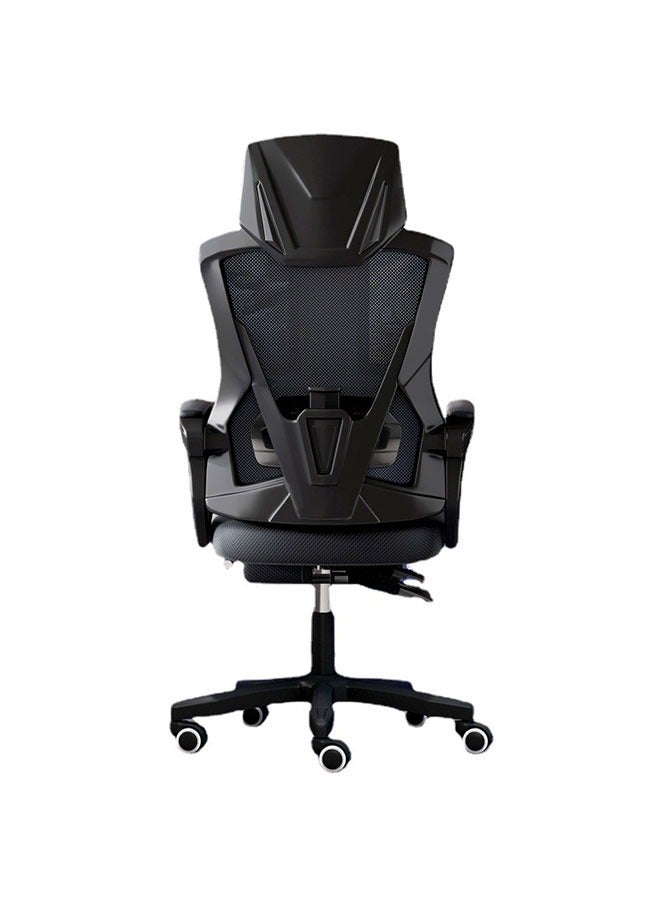 ويمارت كرسي ألعاب، كرسي كمبيوتر قابل للتعديل، كرسي مكتب مع مسند ظهر عالي شبكي، تصميم مريح، دعم قطني، مساند للذراعين مريحة، مسند للرأس، - Image 2