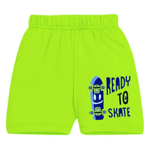 Kuchipoo Boys Regular Fit Cotton Shorts (KUC-SHT-157, Multicolor, 8-9 Years) - Pack of 7 - Image 3