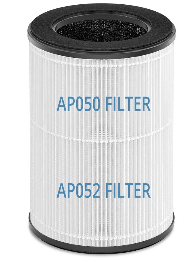 Tailulu Official AP050 AP052 Air Purifier Replacement Filter, 3-in-1 Air Purifier Filter, True H13 HEPA Filter, 1Pack - Image 1
