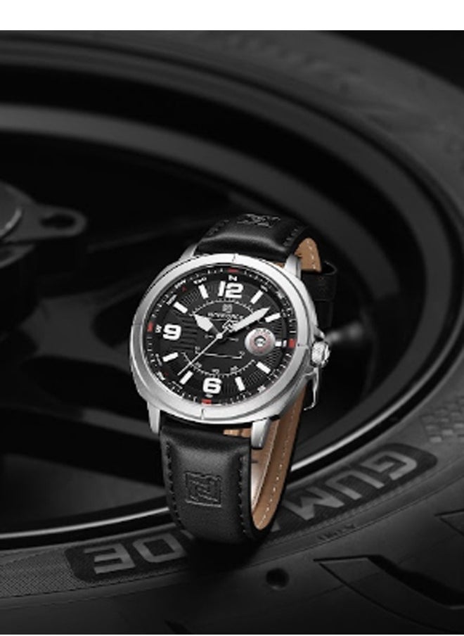 NAVIFORCE - Men's Water Resistant Analog Watch NF8078 - Image 1