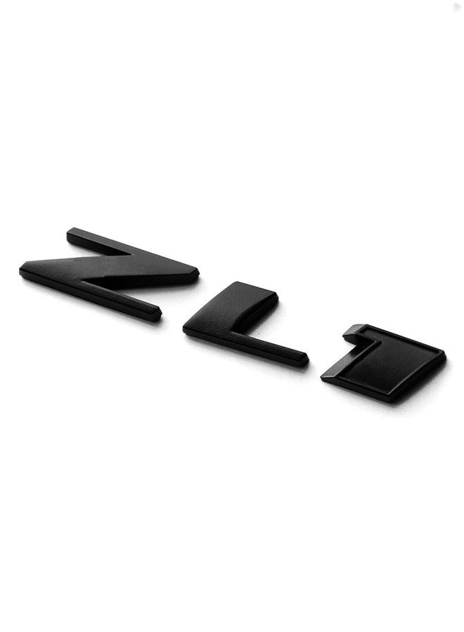 Yoaoo 1pc OEM Black ZL1 Emblem Badge Letter Rear Side Zl1 Door Replacement for Camaro Ss Rs (Matte Black) - Image 2