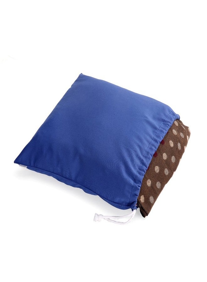 Augbunny 100% Cotton Canvas Travel Laundry Bag, 2-Pack (Small, Navy) - Image 3