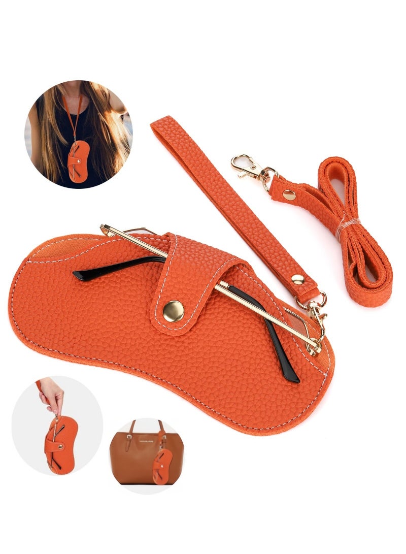 Glasses Case Holder Portable Slim Sunglasses Pouch Soft Eyeglasses Bag Eyewear Sleeve For Women Men - Image 1