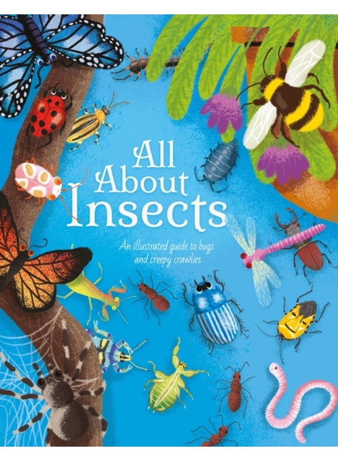All About Insects An illustrated guide to bugs and creepy crawlies - Hardback