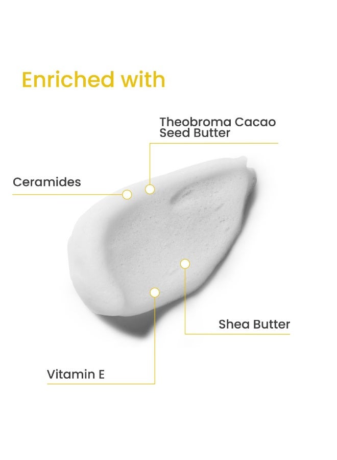 Earth Rhythm Earth Rhythm Hand Cream - Cotton Crisp for Dry & Rough Hands, Intense Moisturization Non Greasy, Fast Absorbing, Moisturizes, Enriched with Ceramides, Shea Butter, Cacao Seed Butter for Men & Women - 30ml  - Image 3