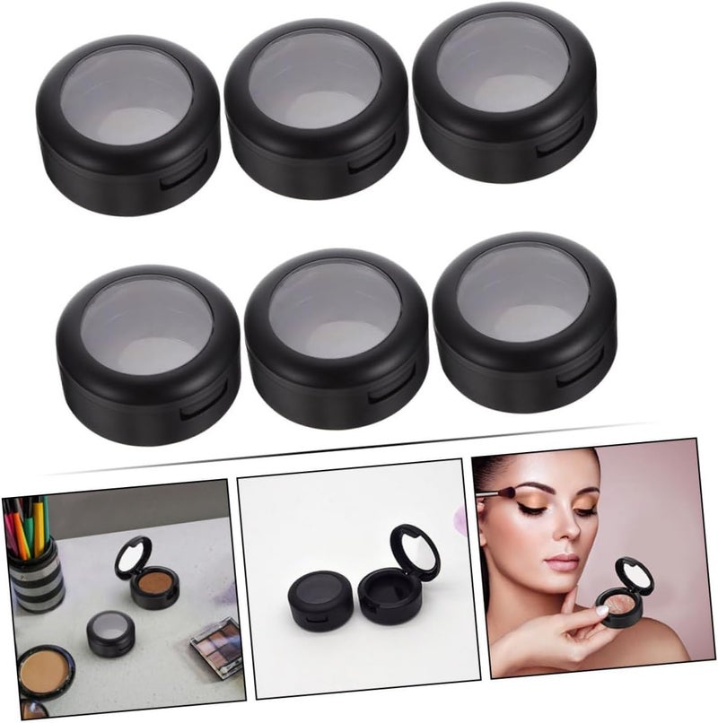 Outanaya 6pcs Makeup Storage Box Eyeshadow Palette Organizer Empty Eyeshadow Cases - Image 3