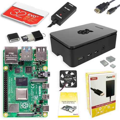 CanaKit مجموعة بدء تشغيل CanaKit Raspberry Pi 4 - 2 جيجابايت RAM - Image 1