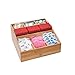Mind Reader Coffee Condiment and Accessories Caddy Organizer with 9 Organizing Compartments, Bamboo Brown - Image 2