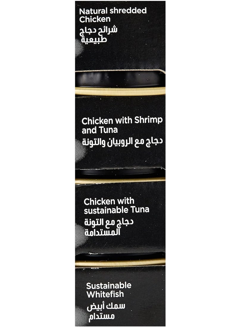 Sheba Cat Food Filet Selection Premium Wet Food Pack Of 4X60G  - Image 2