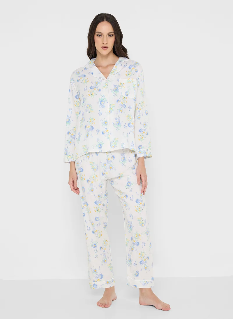 ELLA Printed Pyjama Set