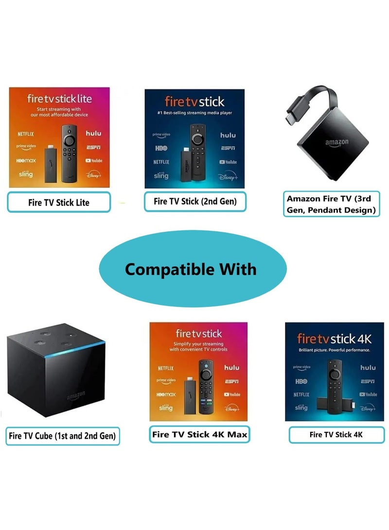 ELTRAZONE Replacement Remote Controller Joystick Compatible with Stick (2nd Gen, 3rd Gen, Lite, 4K, 4MAX), Cube (1st Gen, 2nd Gen, 3rd Gen), (3rd Gen, Controller) with battery - Image 3