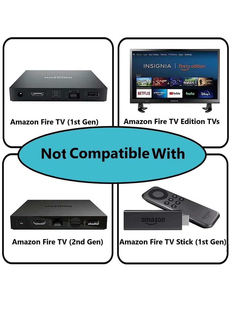 ELTRAZONE Replacement Remote Controller Joystick Compatible with Stick (2nd Gen, 3rd Gen, Lite, 4K, 4MAX), Cube (1st Gen, 2nd Gen, 3rd Gen), (3rd Gen, Controller) with battery - Image 5