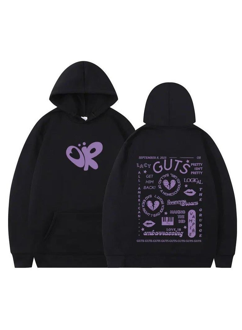 Olivia Rodrigo Hoodie Men Women Couples Sweatshirts Pullover Shirt Hooded Sweater  - Image 1