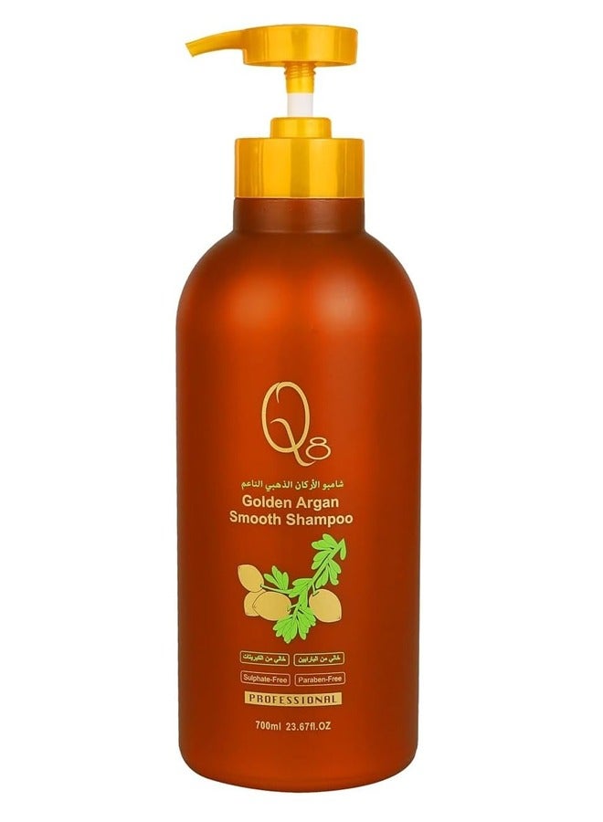 Q8 Golden Argan Smooth shampoo 700 ml - Image 1