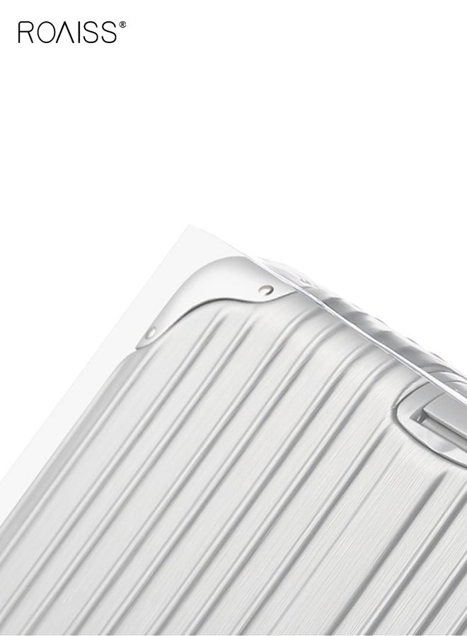 رويس غطاء حماية شفاف عالمي مقاوم للماء لحقائب السفر ذات العجلات، سميك ومقاوم للتآكل، يسهل التعرف على الأمتعة - Image 2