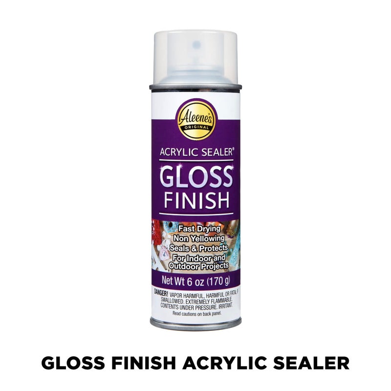 Aleene's سبراي ألين 6 أونصات، عبوة 3 من مثبت الأكريليك، شفاف-لامع، 3 عدّاد - Image 2