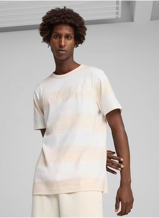 PUMA Class Stripe All Over Printed T-Shirt  - Image 1