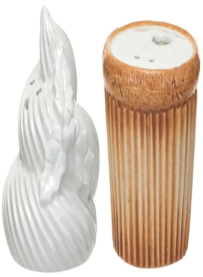 The Bridge Collection 3.25" White Icing Cupcake Christmas Salt and Pepper Shaker Set- 2 Piece Set Bakery Theme Kitchen Salt & Pepper Shakers - Image 3