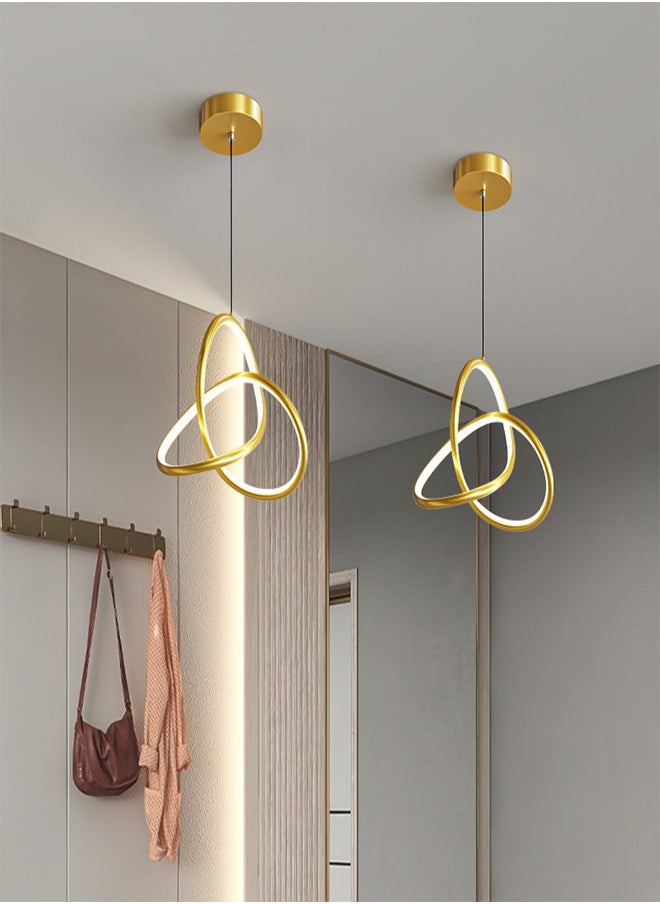 RATSAW - LED Pendant Light 17W Modern Chandelier Lighting Fixture Hanging Lamp - Image 1