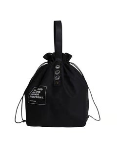 SYOSI Canvas Drawstring Lunch Bag, Reusable Heat Preservation Lunch Bag, Lunch Box Lunch Bag, Small Cooler Cute Lunch Boxes, Large Capacity Reusable Insulated Lunch Container for Work Office Picnic Travel  - Image 1