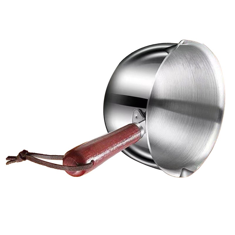 Mini Butter Warmer 18/8 Stainless Steel Pot - Premium Durable Safe Anti-Drip Design Compact Oil Milk Warmer for Home Kitchen Small Families Individuals - Image 5