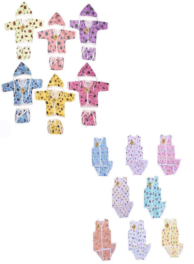Infantbond 34 in 1 New Born Baby Clothing Set(0-3 Months) Hospital Kit - Image 1