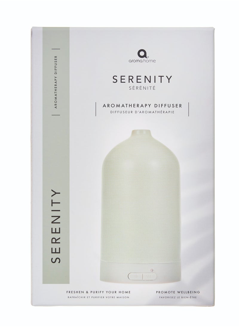 Aroma Home Aroma Home Serenity Ceramic Ultrasonic Diffuser - Green  - Image 2
