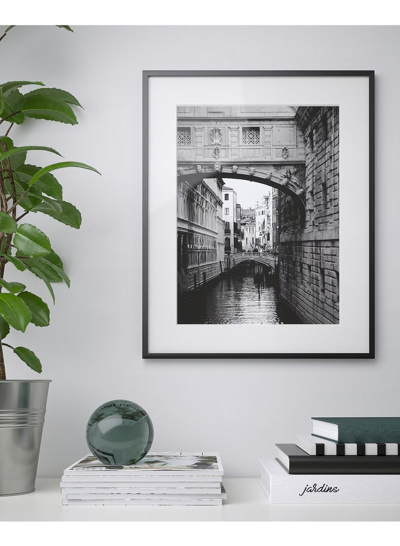 زبون إطار، أسود، 40x50 سم - Image 2