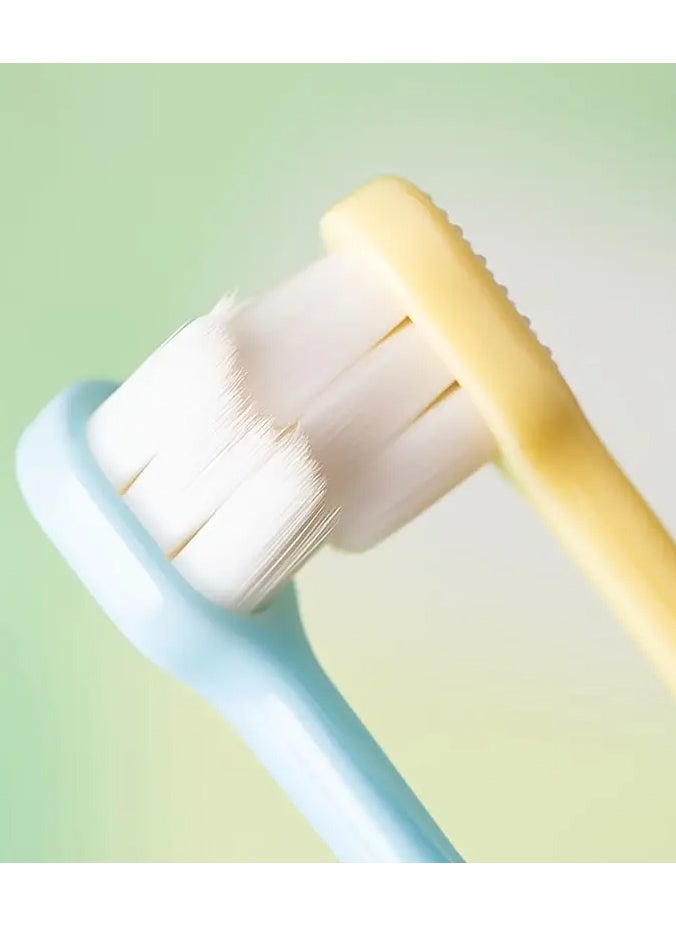 Goolsky 1pc Youngsters's Soft Hair Toothbrush 3-6 Years Old 6-8 Years Old Toothbrush Cartoon Calf Soft Brush Silk  - Image 2