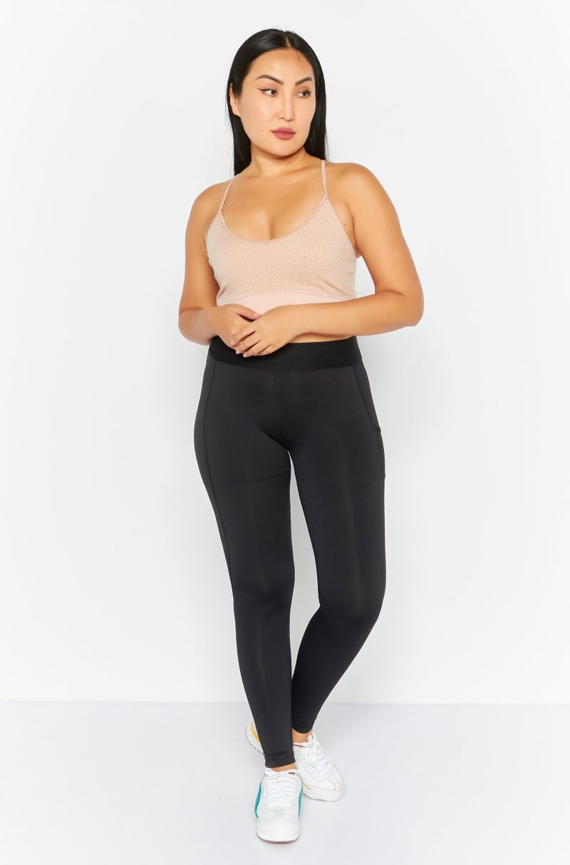 Adidas Women Tight Fit Pull-On Training Tight, Black - Image 2