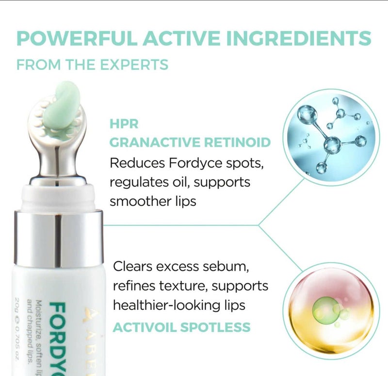 Abera Fordyce Cream â€“ Advanced Formula with HPR (Next-Gen Retinoids), Fordyce Spot Remover For Lips, All-day Moisturizing, Help Improve Dry, Chapped and Dark Lips, For Sensitive Lips (0.7 Oz) - Image 4