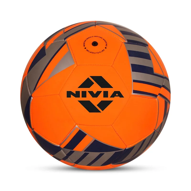 Nivia Nivia Blade Machine Stitched Football - Size 5 (Orange)