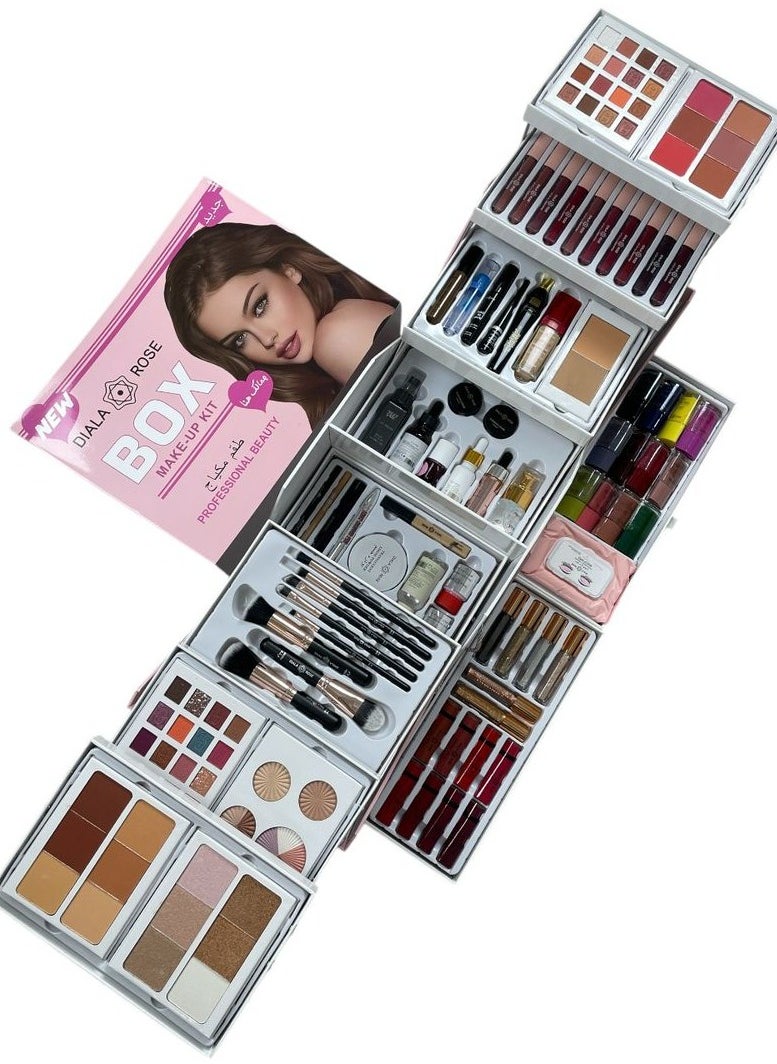 DIALA ROSE HIGH QUALITY MAKEUP THAT INCLUDES EVERYTHING YOU NEED FOR BEGINNERS AND PROFESSIONALS IN THE FIELD OF MAKEUP  - Image 1