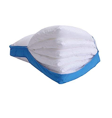 Pancake Pillow The Adjustable Layer Pillow. Custom Fit Your Perfect Pillow Height. King Size Luxury Pillow. - Image 4