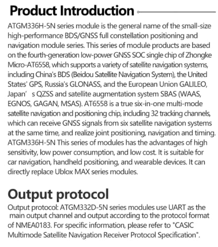 Teyleten Robot وحدة التحكم في الطيران Teyleten Robot ATGM336H GPS+BDS ثنائية الوضع بديل NEO-M8N NEO-6M لأردوينو 2 قطع - Image 5