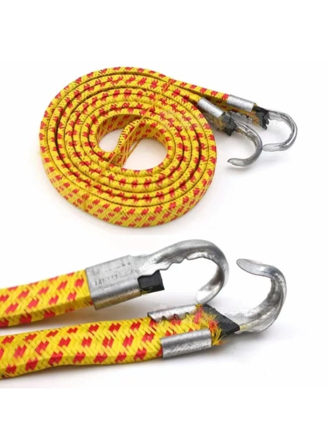 100cm long elastic luggage strap with hook - Image 4