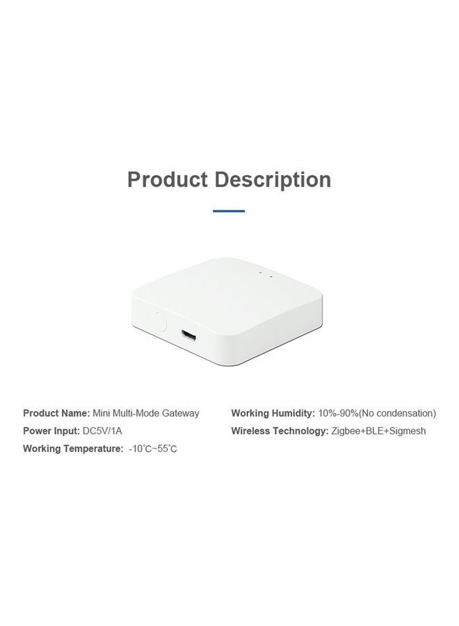 NIBEMINENT 3 in 1 Multi-Mode Gate-Way White  - Image 4
